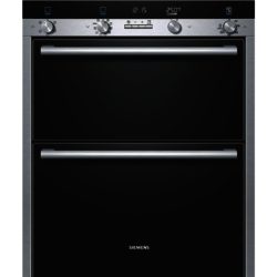 Siemens HB55NB550B Built Under Double Multifunction Oven in Stainless Steel